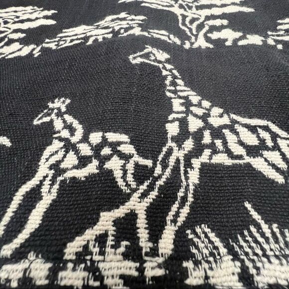 Vintage New Identity Elephant & Giraffe Safari Print Tapestry Jacket - Picture 6 of 13